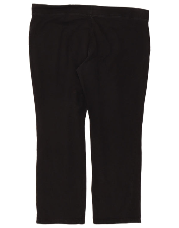 Женские спортивные брюки Marks & Spencer UK 20 2XL, черный хлопок