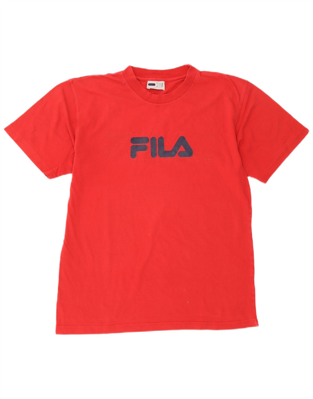 Мужская футболка с рисунком Fila, большая красная