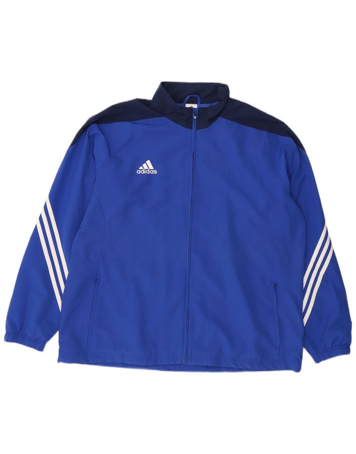 Мужской спортивный костюм Adidas Top Jacket 2XL Синий Полиэстер с цветными блоками
