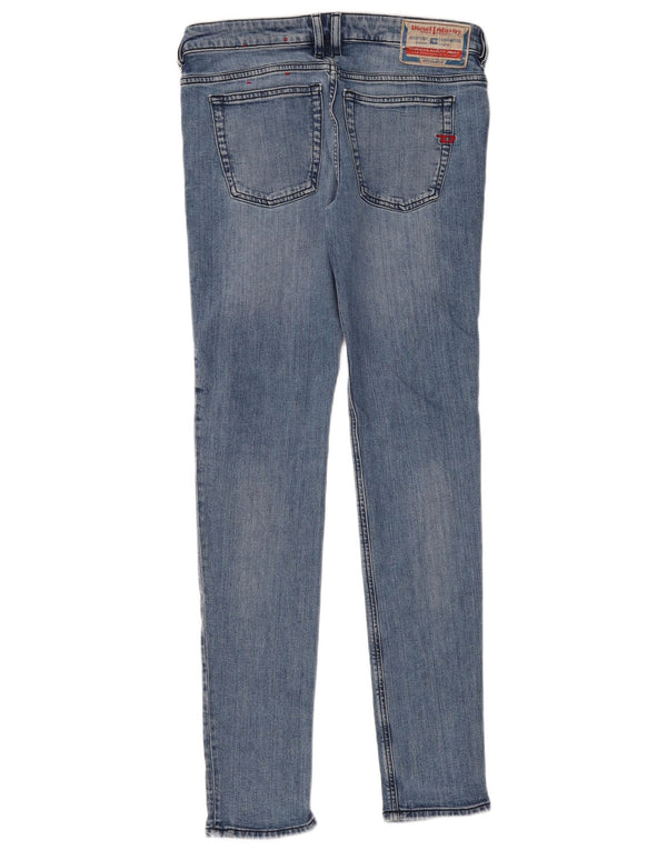 Женские джинсы скинни Diesel W31 L32, синий хлопок