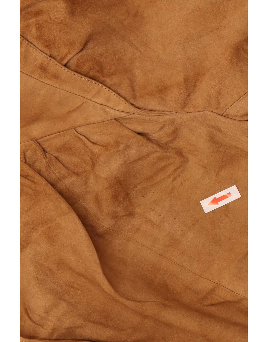 Винтажный женский замшевый бомбер IT 42 Medium Beige Leather