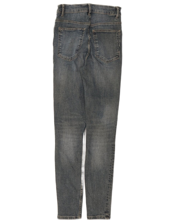 Женские джинсы скинни Zara EU 34 2XS W24 L28, синий хлопок