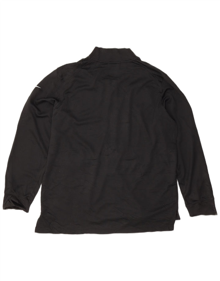 Мужская спортивная куртка Nike Dri Fit XL, черный полиэстер