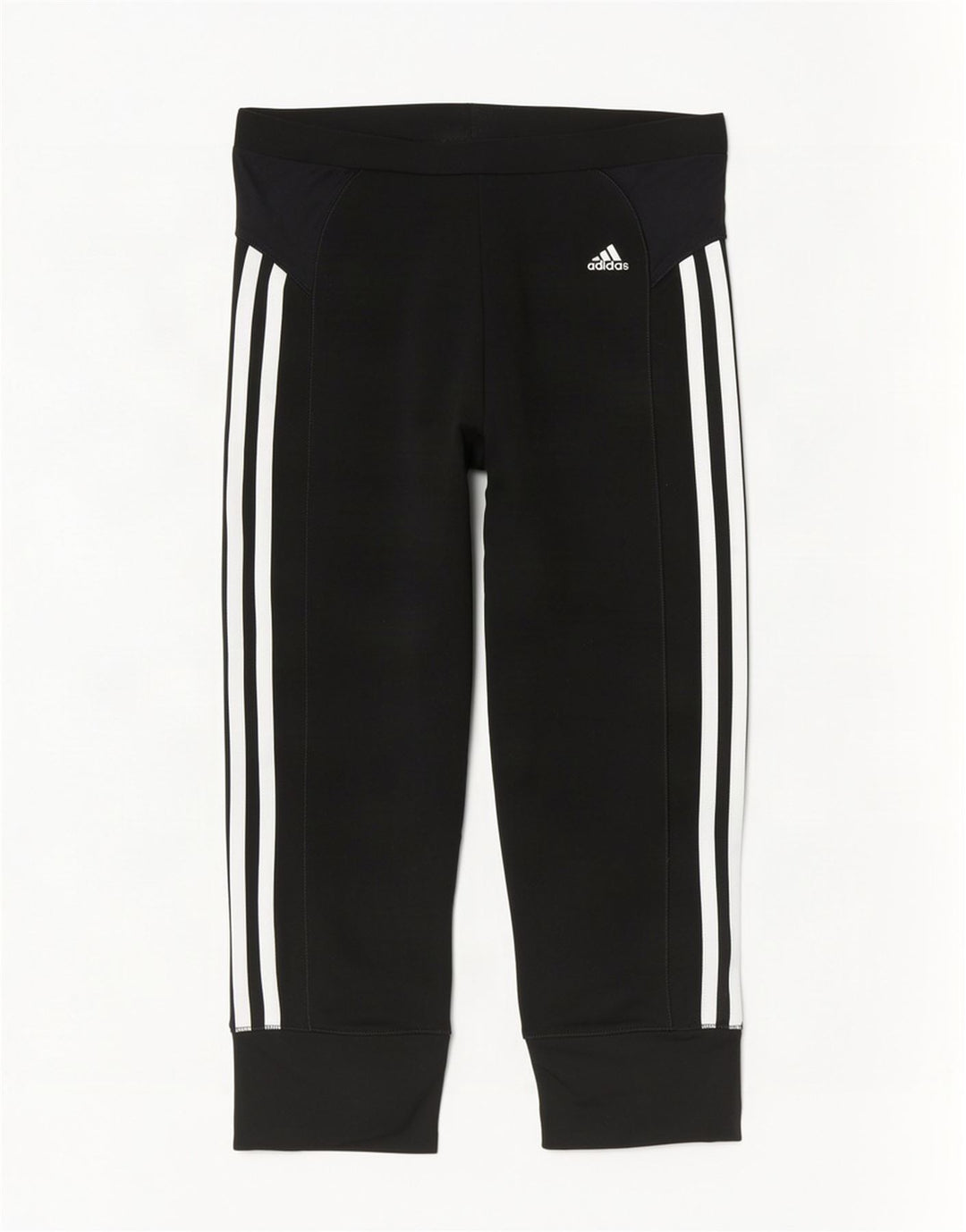 Adidas Climacool Capri Спортивный костюм Брюки Джоггеры Великобритания 14 Средний черный
