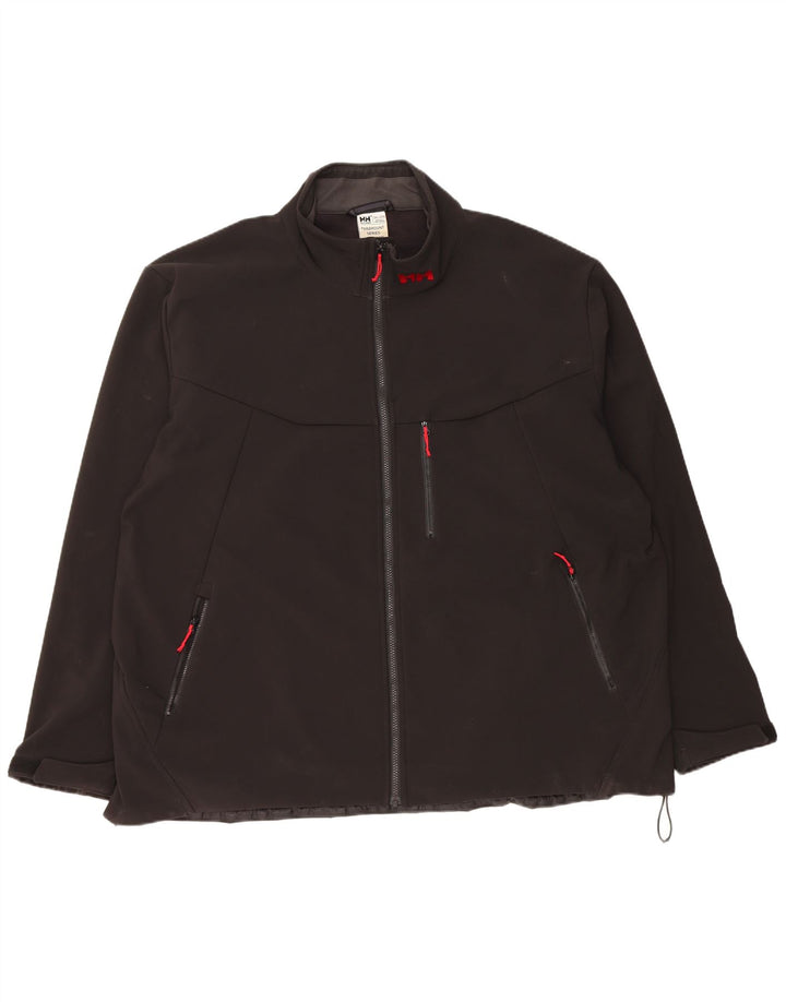 Мужская ветровка Helly Hansen UK 46 3XL, черный полиэстер