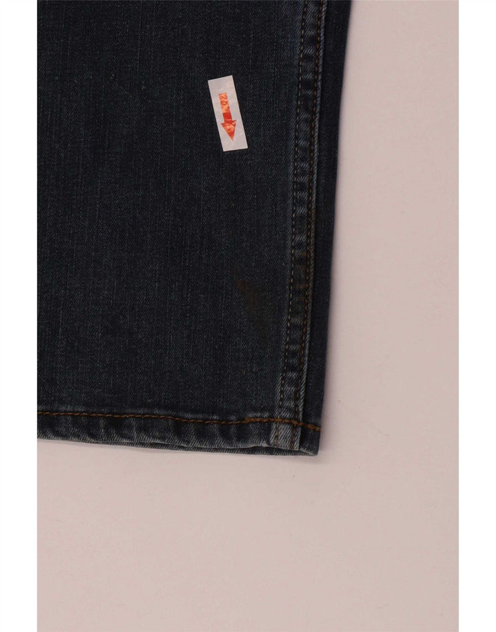 Мужские узкие прямые джинсы Wrangler W38 L30 синие