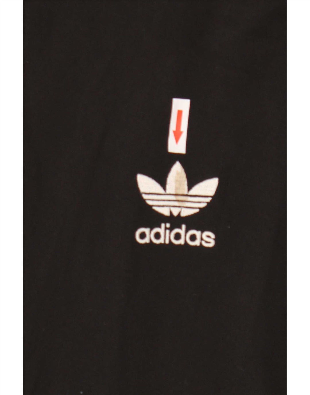 Мужская спортивная куртка Adidas UK 36/38, маленький черный полиэстер