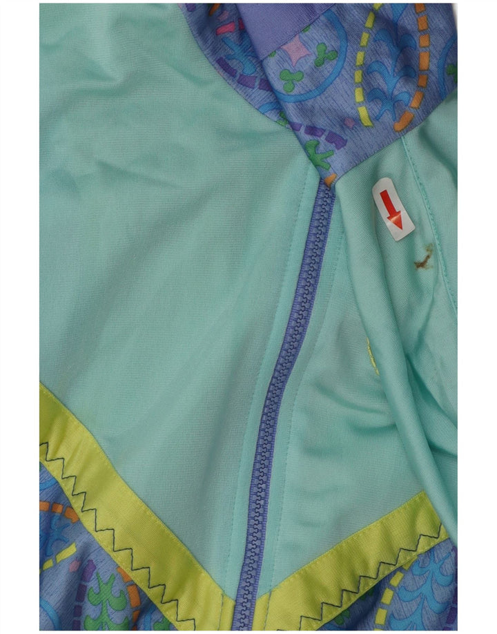 Lotto Мужской спортивный костюм свободного кроя, верхняя куртка, маленький фиолетовый с цветными блоками