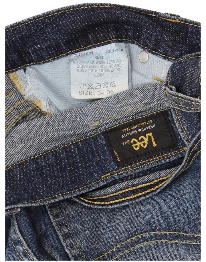 Мужские прямые джинсы LEE REED W34 L31 темно-синие, хлопок