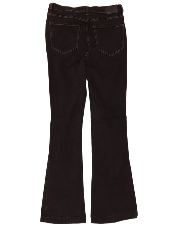 Женские джинсы Bootcut MASSIMO DUTTI EU 42, большие W32 L32, черный хлопок