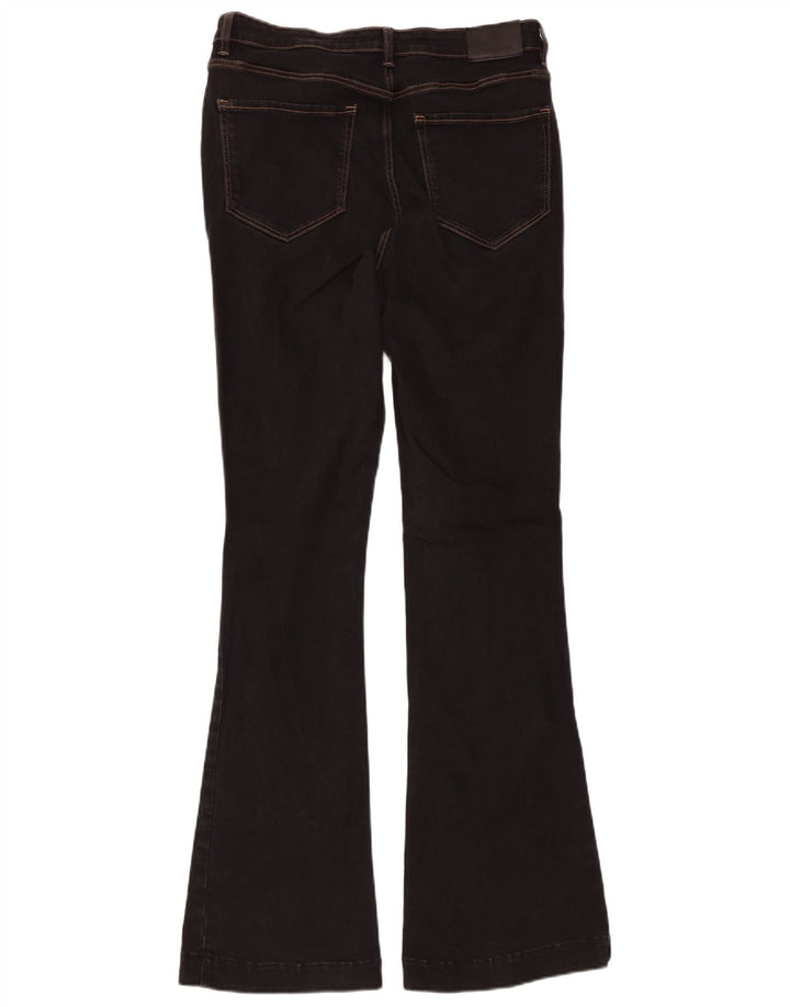 Женские джинсы Bootcut MASSIMO DUTTI EU 42, большие W32 L32, черный хлопок