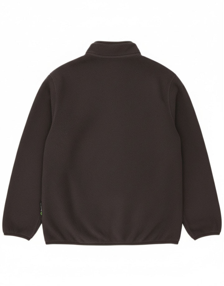 Флисовая куртка Jack Wolfskin для мальчиков 9–10 лет, маленькая серая, полиэстер