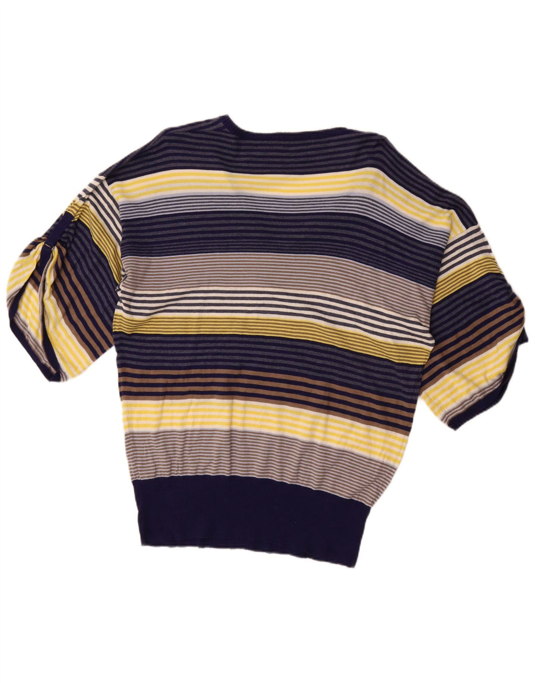 Женский джемпер с v-образным вырезом Marks & Spencer UK 20 2XL темно-синий