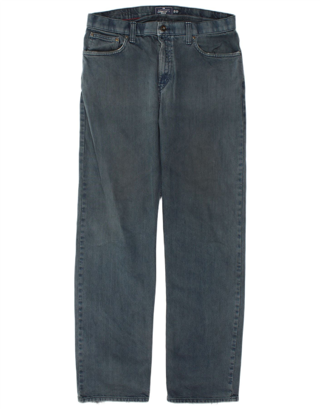 Мужские прямые джинсы Marks & Spencer Blue Harbour W34 L33, синий хлопок