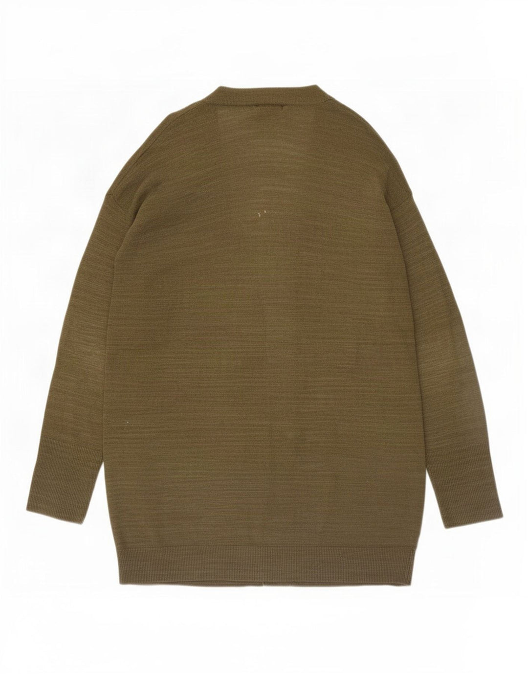 Женский удлиненный открытый кардиган Massimo Dutti UK 14, средний хаки