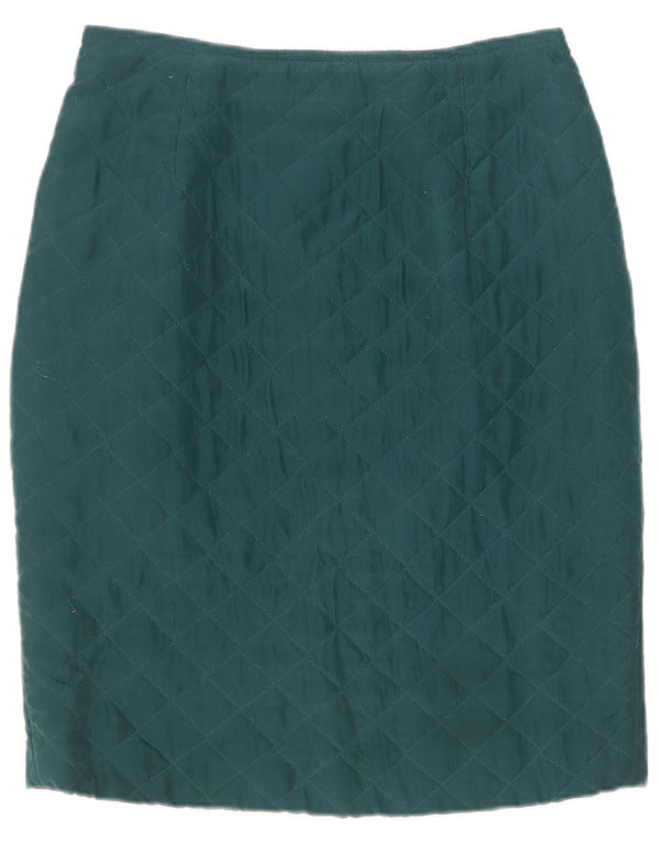 Colmar Женская стеганая юбка-карандаш Ten Yards IT 48 Medium W29 Зеленая