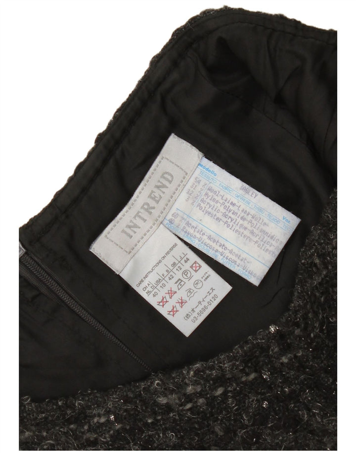 Женская юбка-карандаш Intrend UK 12 Medium W30 Серая клетка в клетку