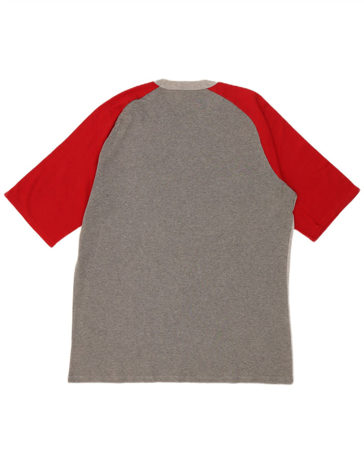 BENETTON Мужская футболка Top Medium Grey Colourblock