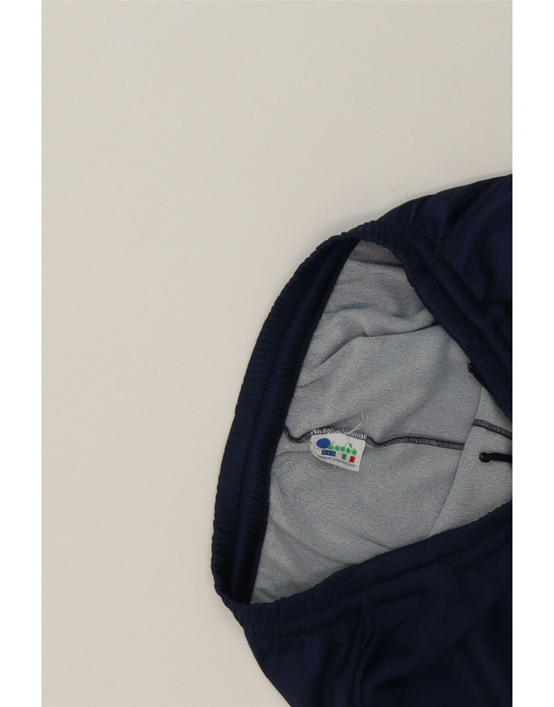 DIADORA Mens Tracksuit Trousers Large  Navy Blue Nylon Vintage Diadora and Second-Hand Diadora from Messina Hembry 