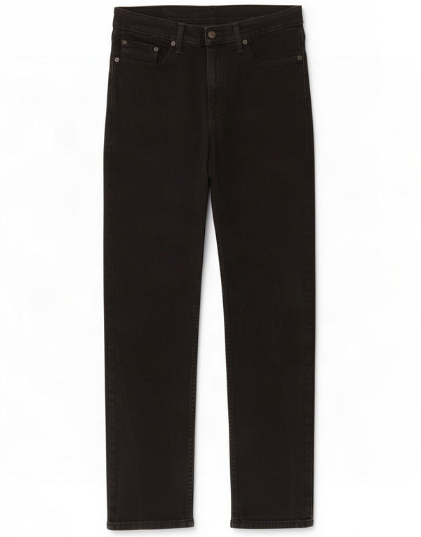 Мужские прямые джинсы Levi's W32 L32, черный хлопок