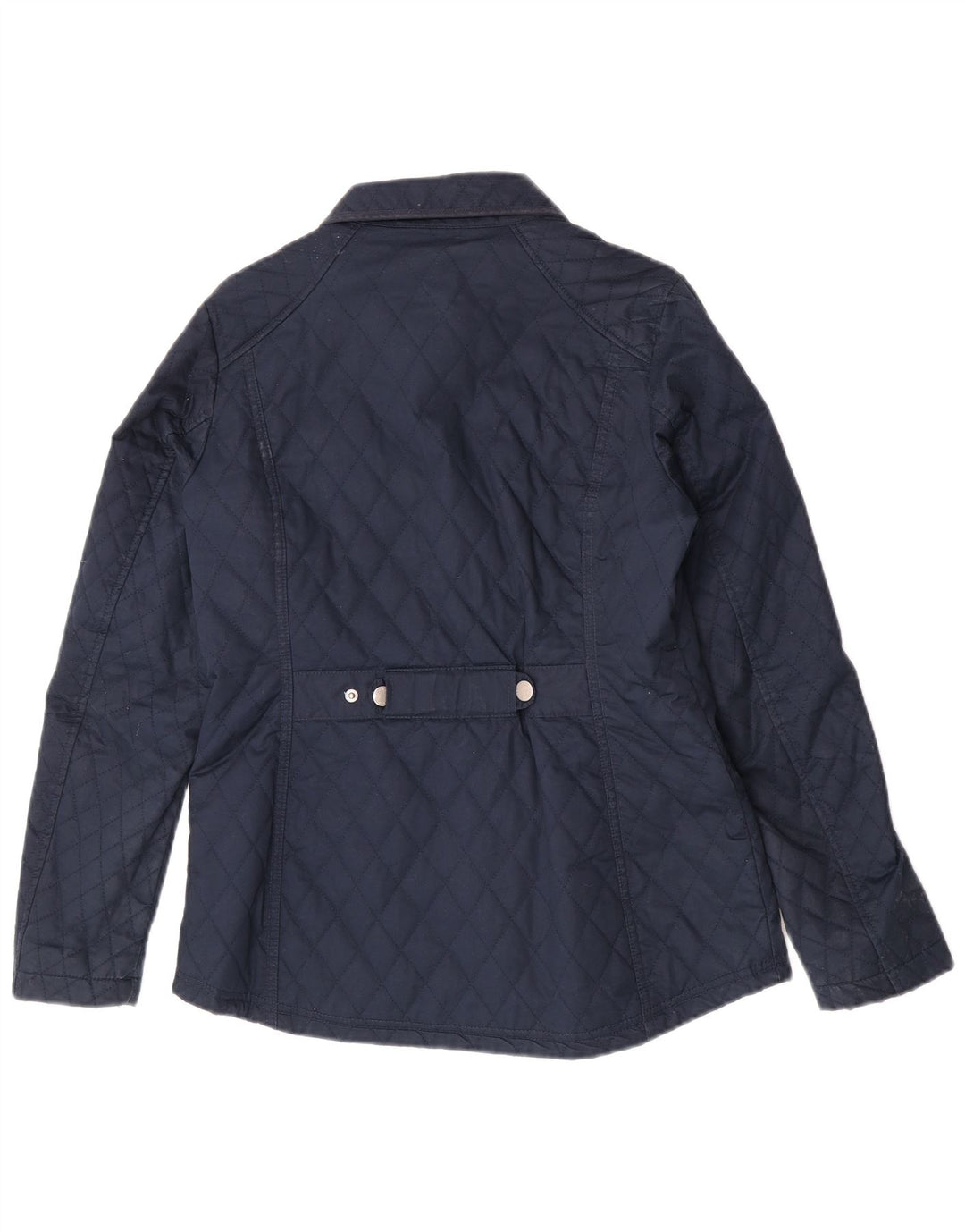 Crew Clothing Женская стеганая куртка стандартного кроя UK 10, маленькая темно-синяя