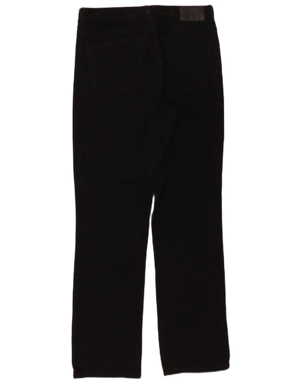 Женские прямые джинсы Ralph Lauren US 8 Medium W30 L30 Черные классические хлопковые джинсы