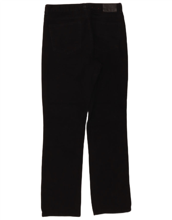 Женские прямые джинсы Ralph Lauren US 8 Medium W30 L30 Черные классические хлопковые джинсы