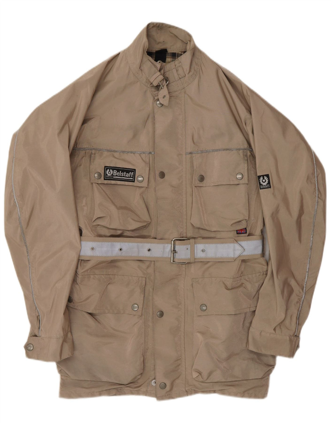BELSTAFF Мужская куртка IT 42 2XS Серый Нейлон