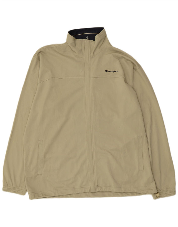 Мужской спортивный костюм Champion, верхняя куртка, большой зеленый полиэстер