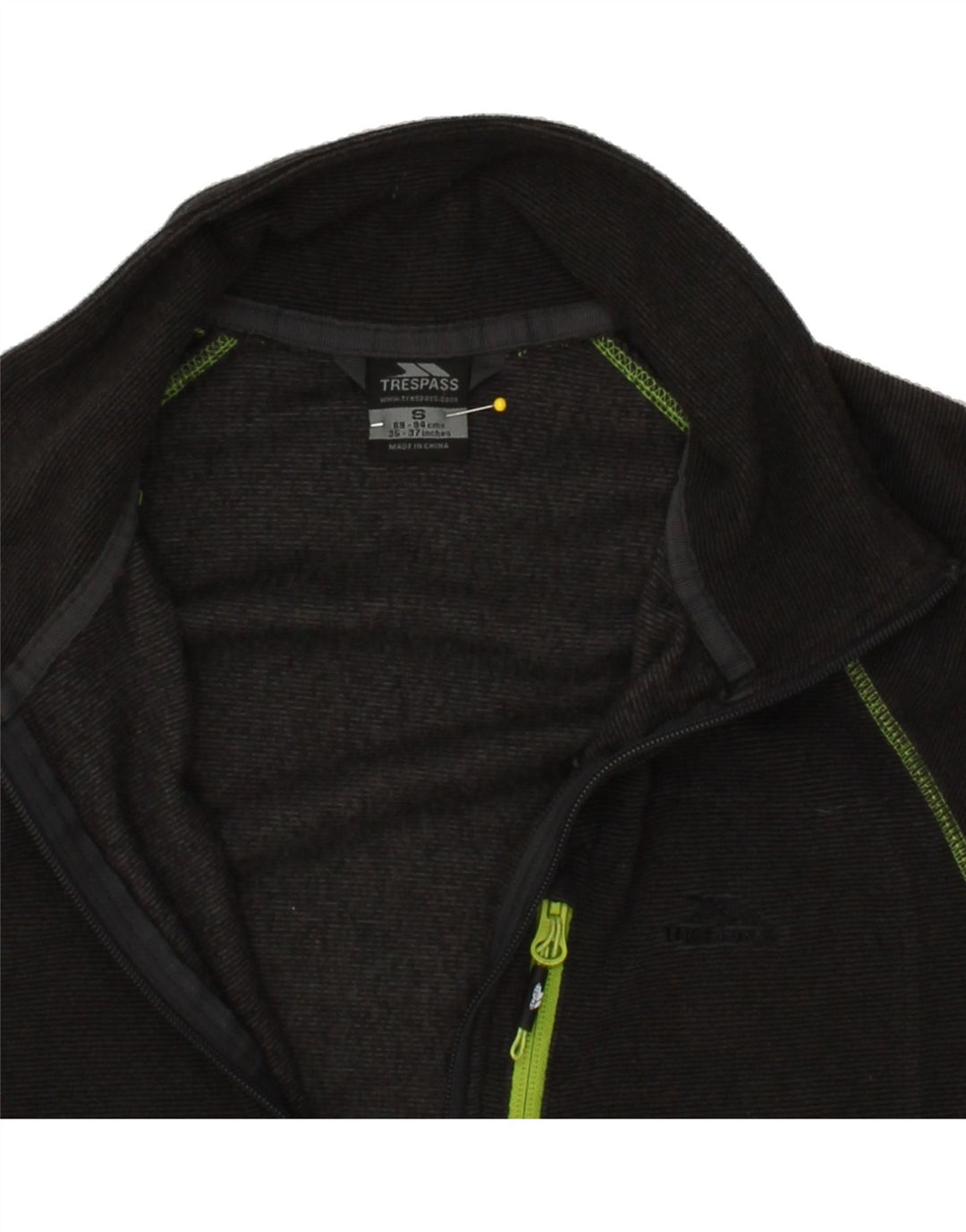 TRESPASS Mens Tracksuit Top Jacket Small Grey Polyester Vintage Trespass and Second-Hand Trespass from Messina Hembry 