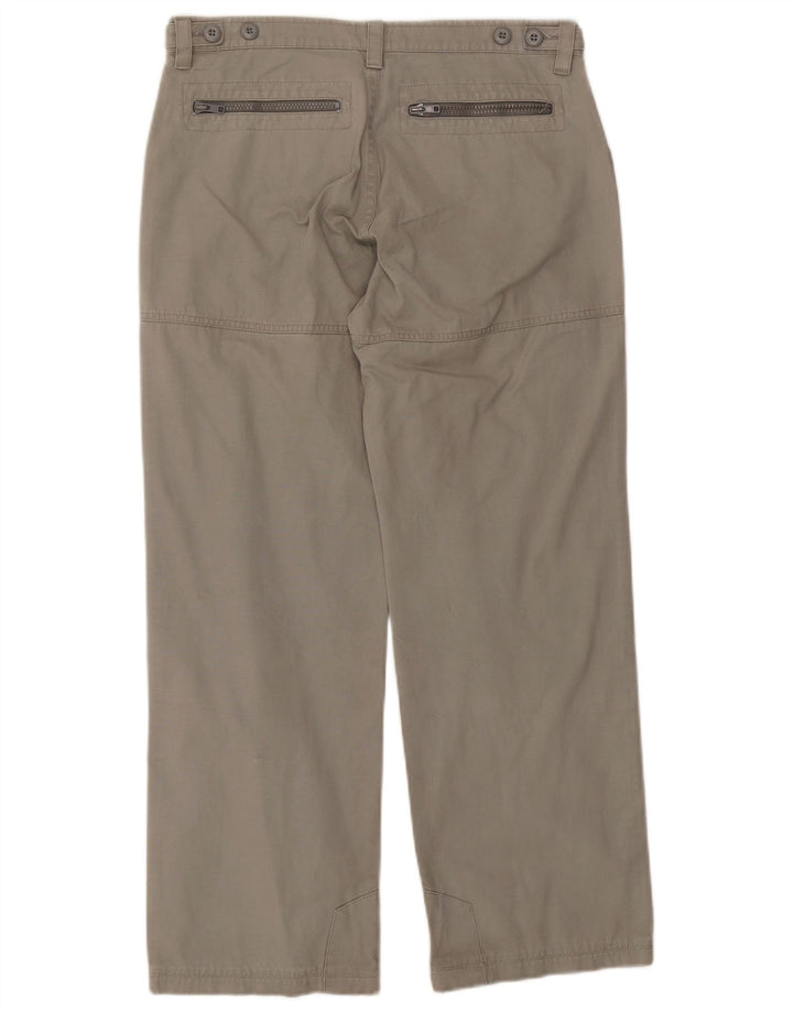 Мужские прямые брюки-карго Wrangler W32 L28, серые, хлопковые
