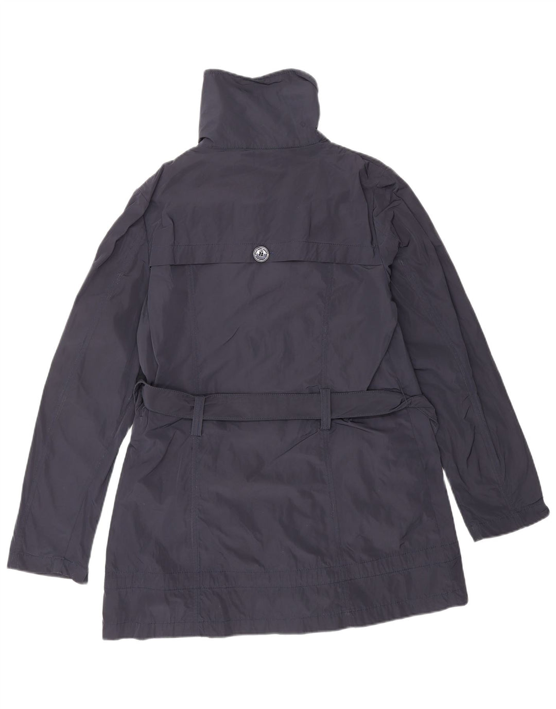 Женский тренч ARMANI JEANS US 6 Средний Темно-Синий Полиэстер