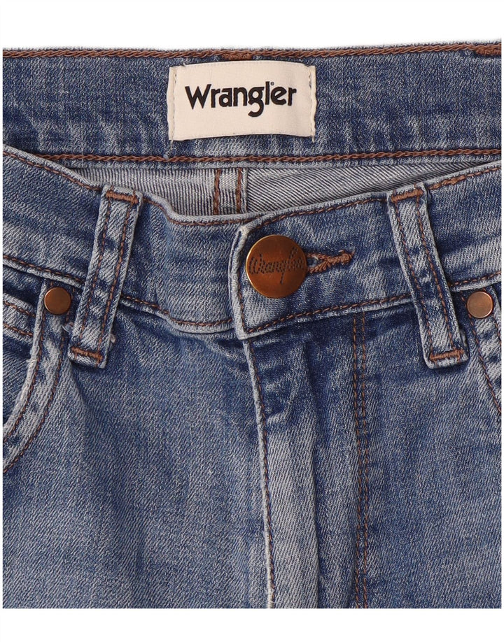 Джинсы женские прямые Wrangler W30 L28 синие