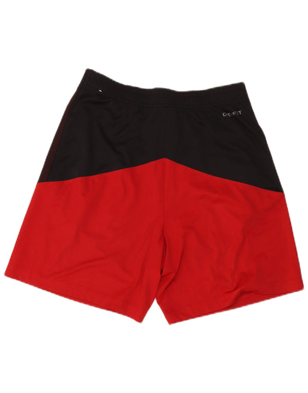 Мужские спортивные шорты с графическим рисунком Nike Atlanta Falcons, маленькие черные, с цветными блоками