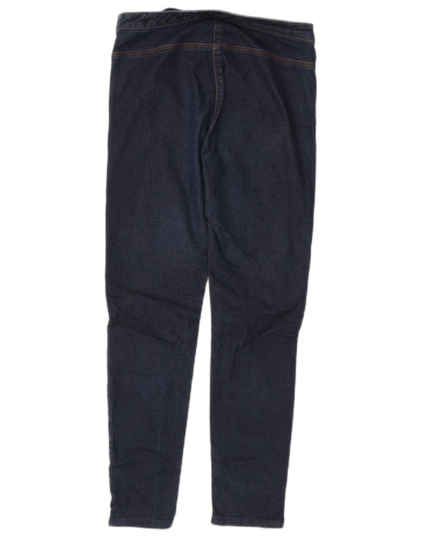 Женские джинсы скинни Zara Большие W32 L28 Темно-синие