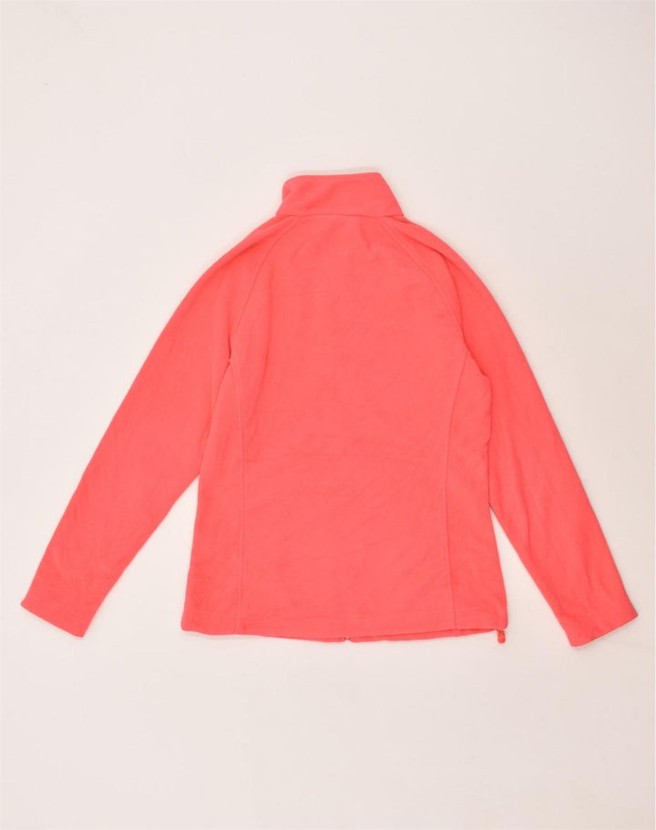 NEW BALANCE Womens Fleece Jacket UK 8 Small Pink Polyester | Vintage New Balance | Thrift | Second-Hand New Balance | Used Clothing | Messina Hembry 