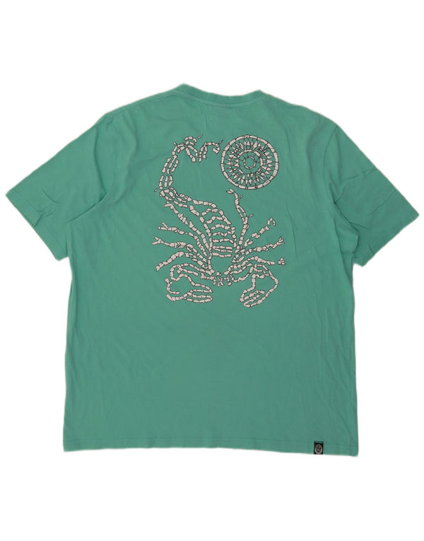 Мужская футболка с рисунком Scorpion Bay 2XL, зеленая
