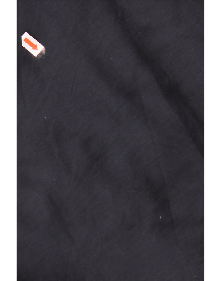 ВИНТАЖНАЯ мужская ветровка UK 44 2XL Темно-синий хлопок