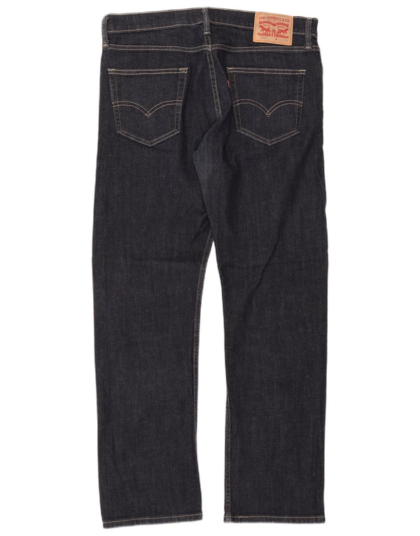 Женские прямые джинсы Levi's 504 W33 L32 Темно-синие