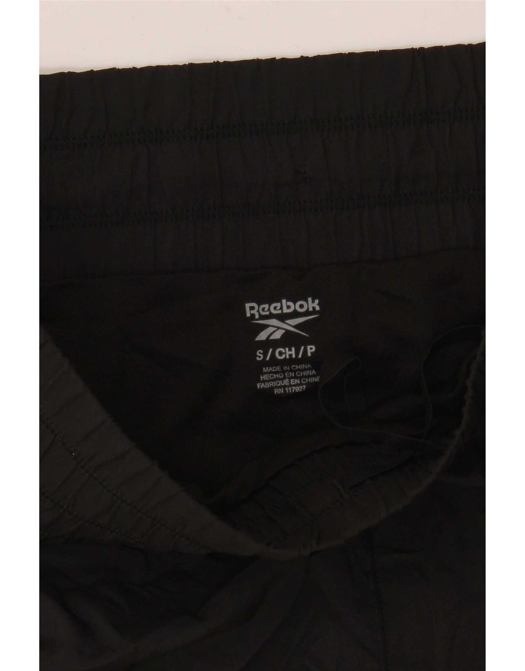 Женские спортивные шорты Reebok UK 10, маленькие, черные, полиэстер
