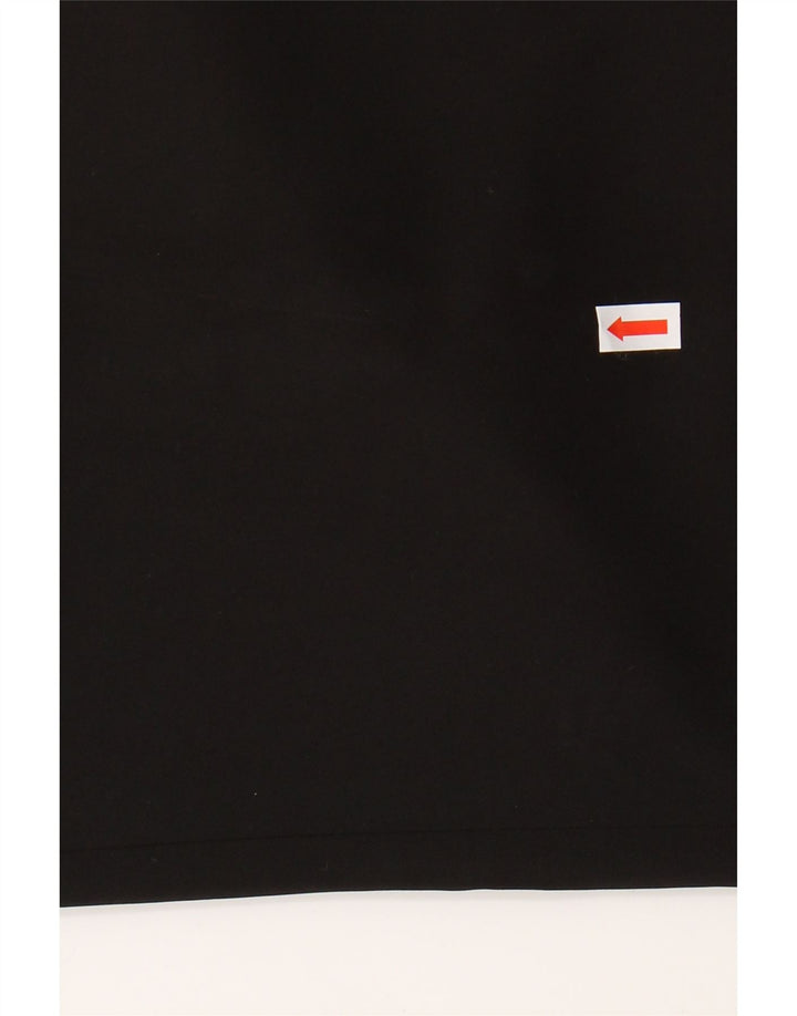 CALVIN KLEIN Женские прямые костюмные брюки W28 L30, черные полиэстер