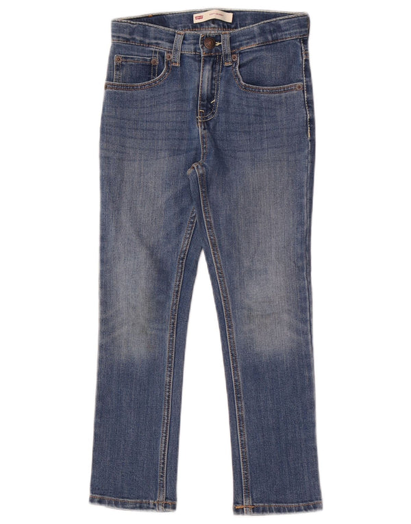 Джинсы скинни Levi's Girls 510 5–6 лет W22 L21, синие