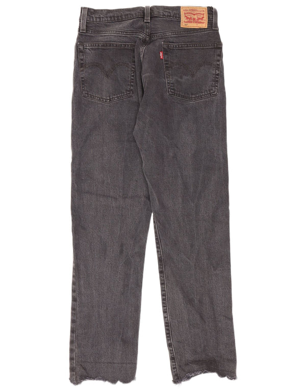 Женские прямые джинсы Levi's 501 W27 L28, серый хлопок