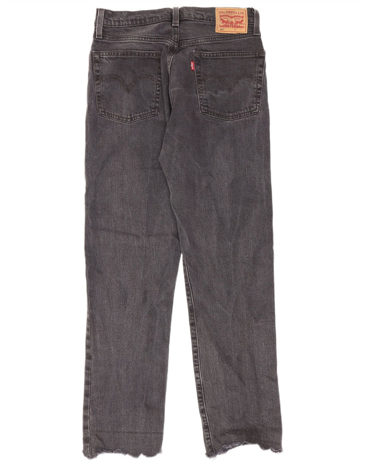Женские прямые джинсы Levi's 501 W27 L28, серый хлопок