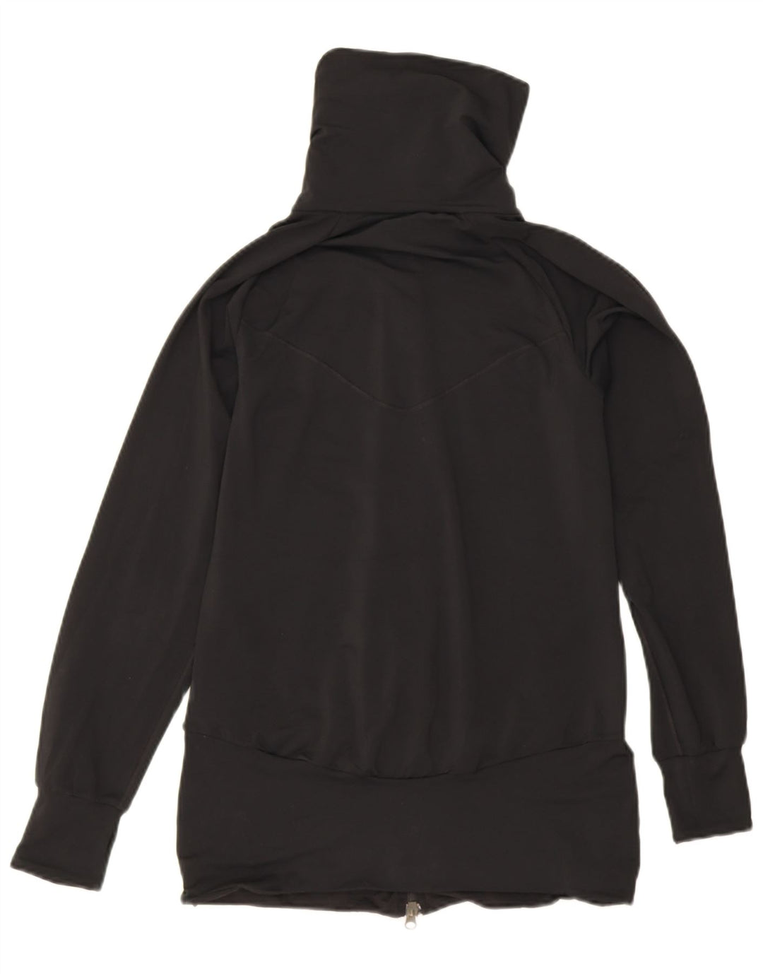 Женская спортивная куртка Nike UK 10/12, средний черный полиэстер, спортивная