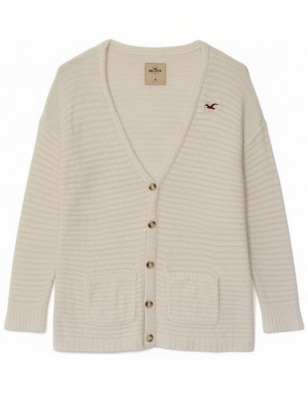 Hollister Женский кардиган-свитер UK 14 Средний белый