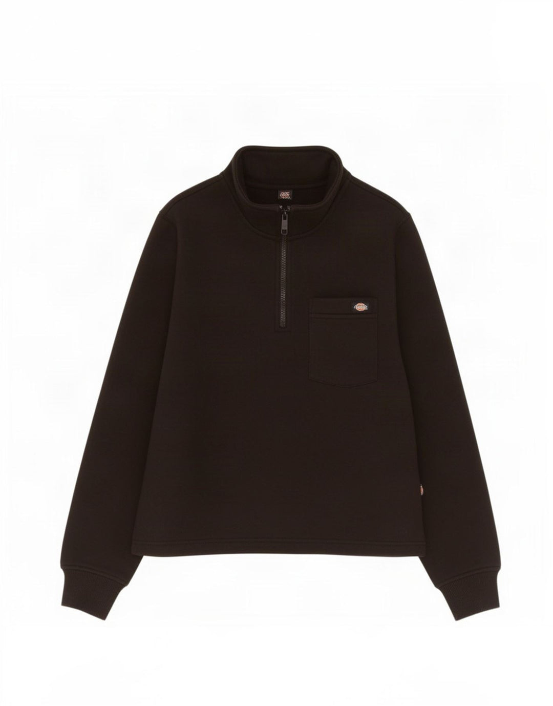 Женский свитер с воротником на молнии Dickies UK 14, средний черный