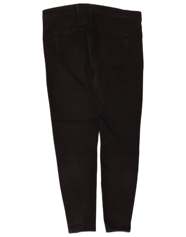 Женские джинсы джеггинсы Marks & Spencer UK 18 XL W34 L27, черный хлопок