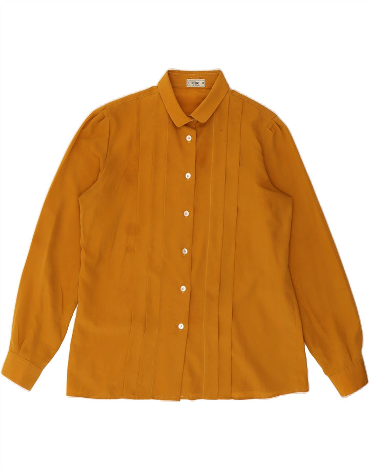 VINTAGE Womens Shirt Blouse IT 48 XL Brown Polyester Vintage Vintage and Second-Hand Vintage from Messina Hembry 