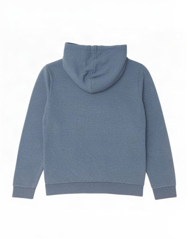 Женский джемпер с капюшоном Adidas, Великобритания, размер 8/10, маленький, синий, хлопок